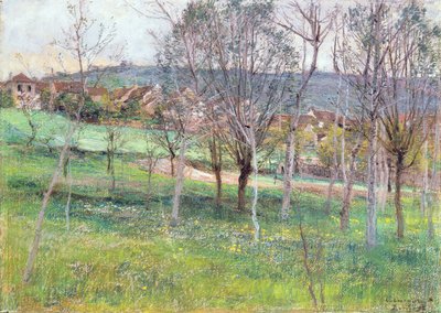 Landscape in Northern France by Leon Augustin Lhermitte